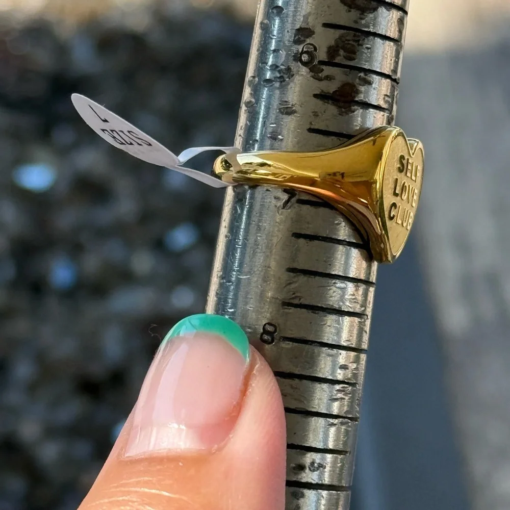 Self Love Club Heart Shaped Ring - Picture 9 of 12